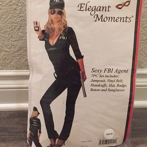 Sexy FBI Halloween Costume